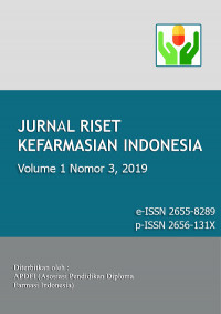 JURNAL RISET KEFARMASIAN INDONESIA VOL.1 NO.3 2019