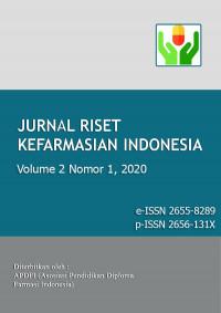 JURNAL RISET KEFARMASIAN INDONESIA VOL.2 NO.1 2020