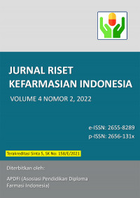 JURNAL RISET KEFARMASIAN INDONESIA VOL.4 NO.1 2021