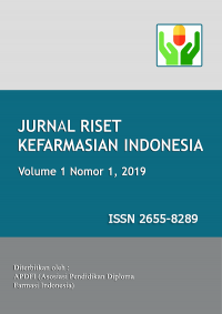 JURNAL RISET KEFARMASIAN INDONESIA VOL.1 NO.1 2019